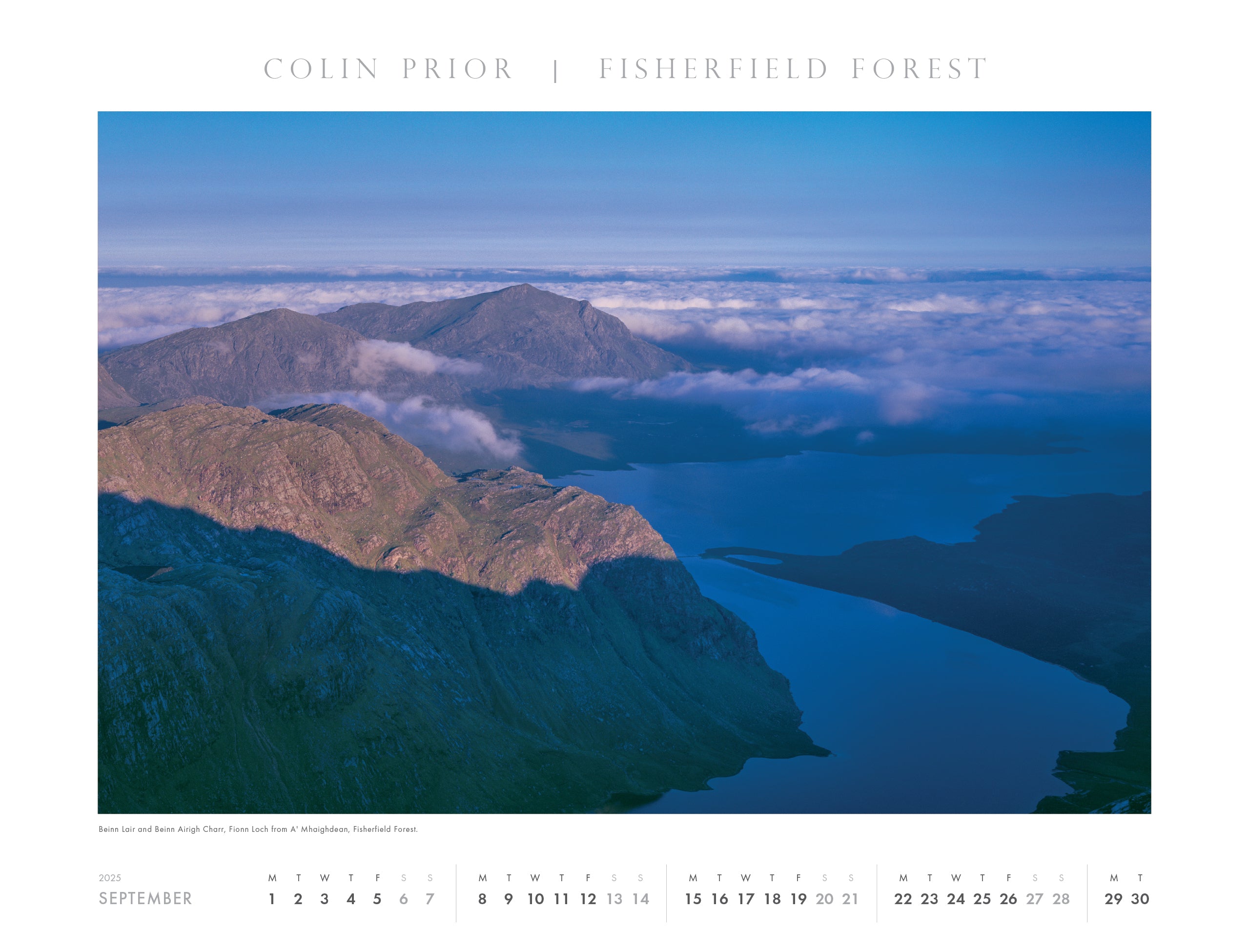 Scotland Wall Calendar 2025